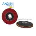 4" Vsm Ceramic Abrasives Grinding Flap Disc for Stainless Steel